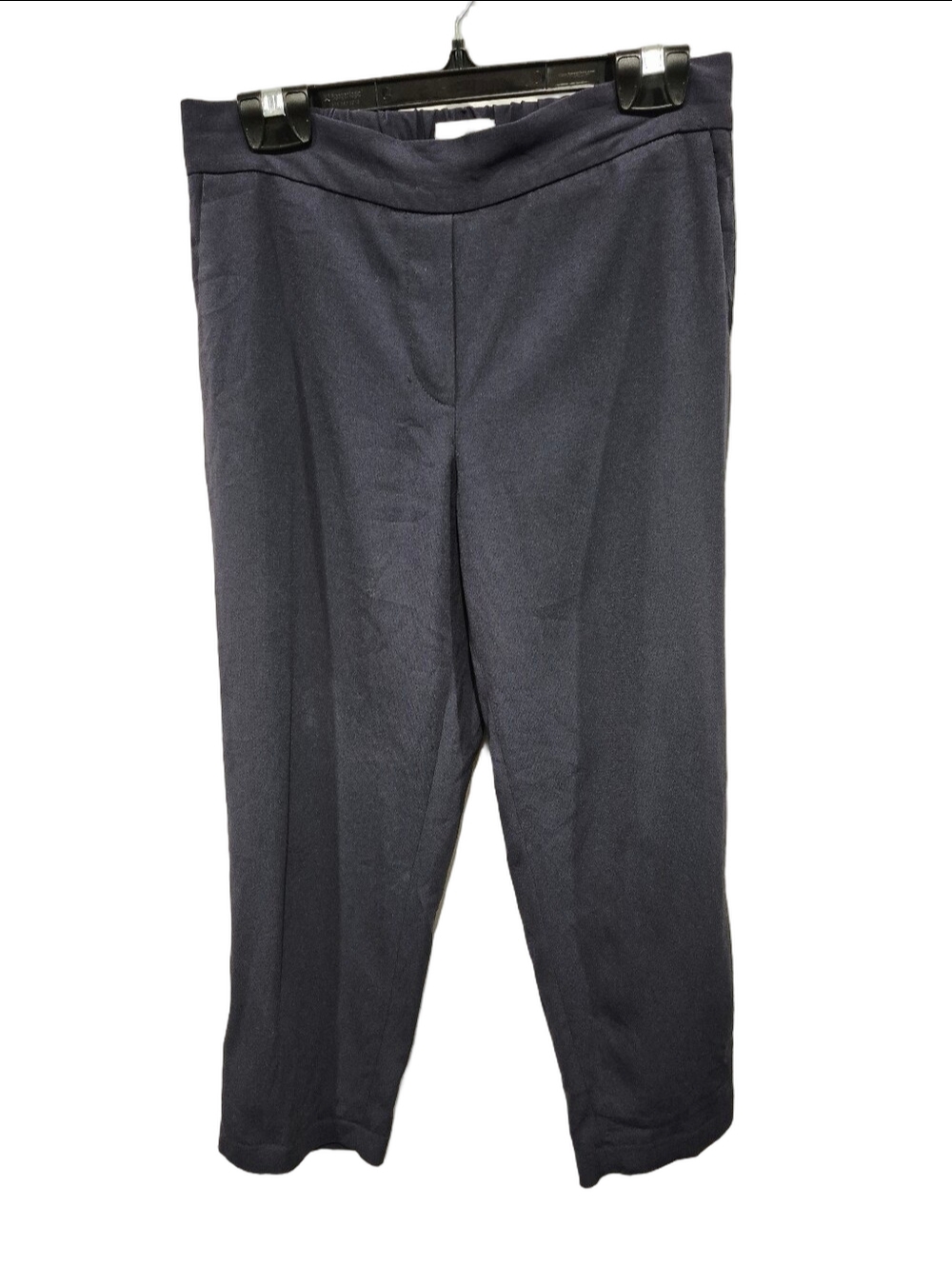 Aritzia Babaton Conan Cropped Crepe Dress Pants Navy Blue Size 2